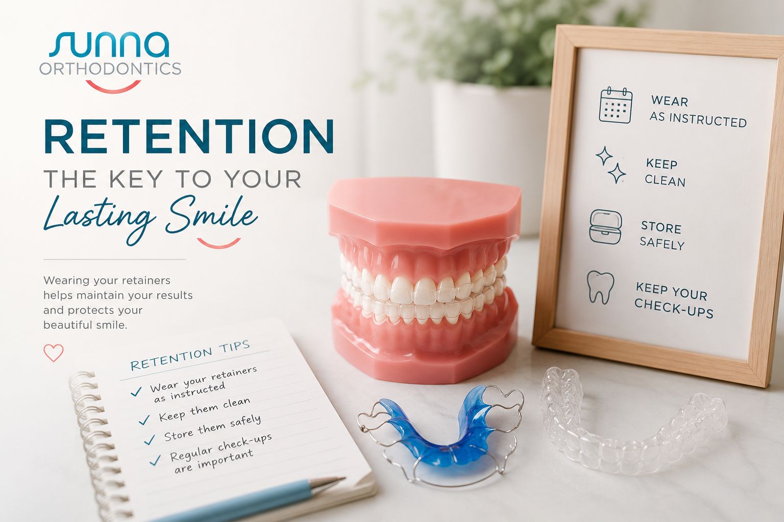 Retention: Why Your Orthodontic Journey Doesn’t End When Your Braces Come Off
